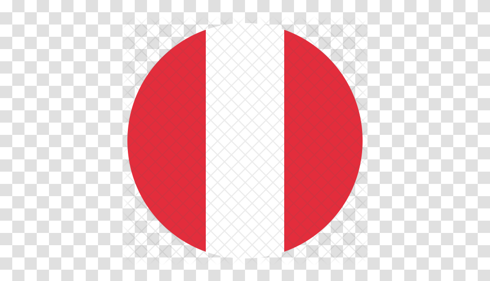 Peru Flag Icon Of Flat Style Peru Flag Circle Icon, Text, Symbol, Rug, Logo Transparent Png