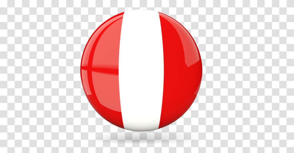 Peru Ireland Flag Circle, Ball, Balloon, Tape, Sphere Transparent Png
