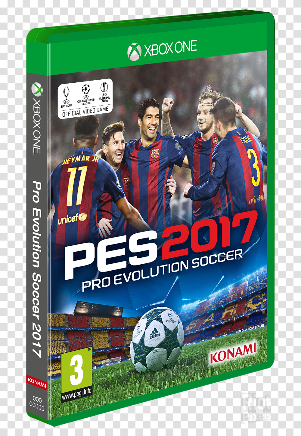 Pes 2017 Xbox One S, Soccer Ball, Football, Team Sport, Person Transparent Png