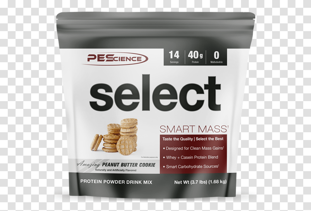 Pescience Select Smart Mass Protein Pescience Select Smart Mass Servings, Food, Cracker, Bread Transparent Png