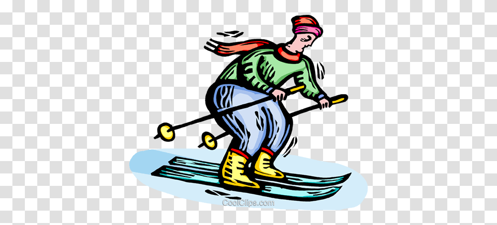Pessoa Esqui Alpino Livre De Direitos Vetores Clip Art, Person, Human, Hockey, Team Sport Transparent Png