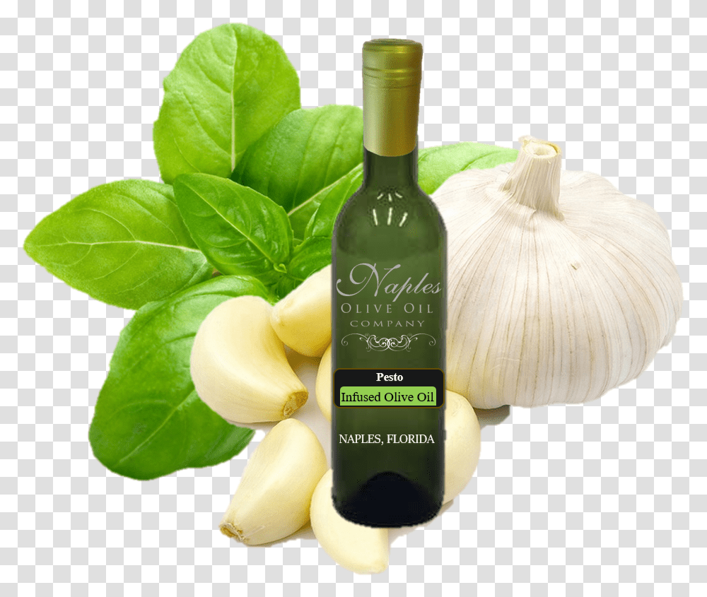 Pesto Olive Oil Basil, Plant, Bottle, Beverage, Alcohol Transparent Png