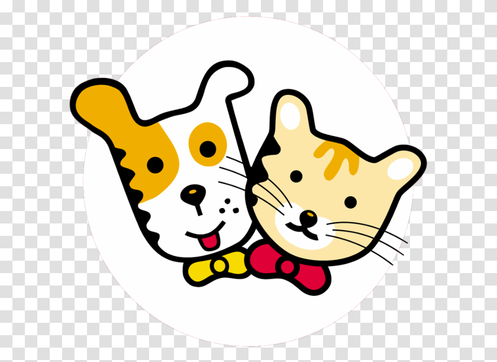 Pet Clipart Dog Cat Dog Cat Cartoon, Mammal, Animal, Food, Plush Transparent Png