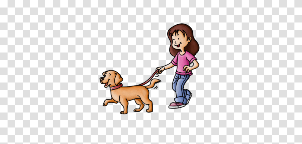 Pet Clipart Dog Walking, Person, Animal, Canine, Mammal Transparent Png