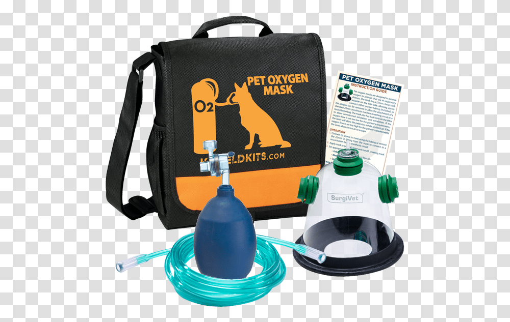 Pet Oxygen Mask Kit, Light, First Aid, Label Transparent Png