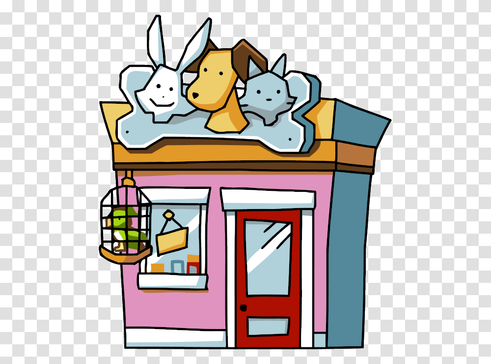 Pet Store Cartoon Clipart Pet Shop, Furniture, Gas Pump, Machine, Cabinet Transparent Png