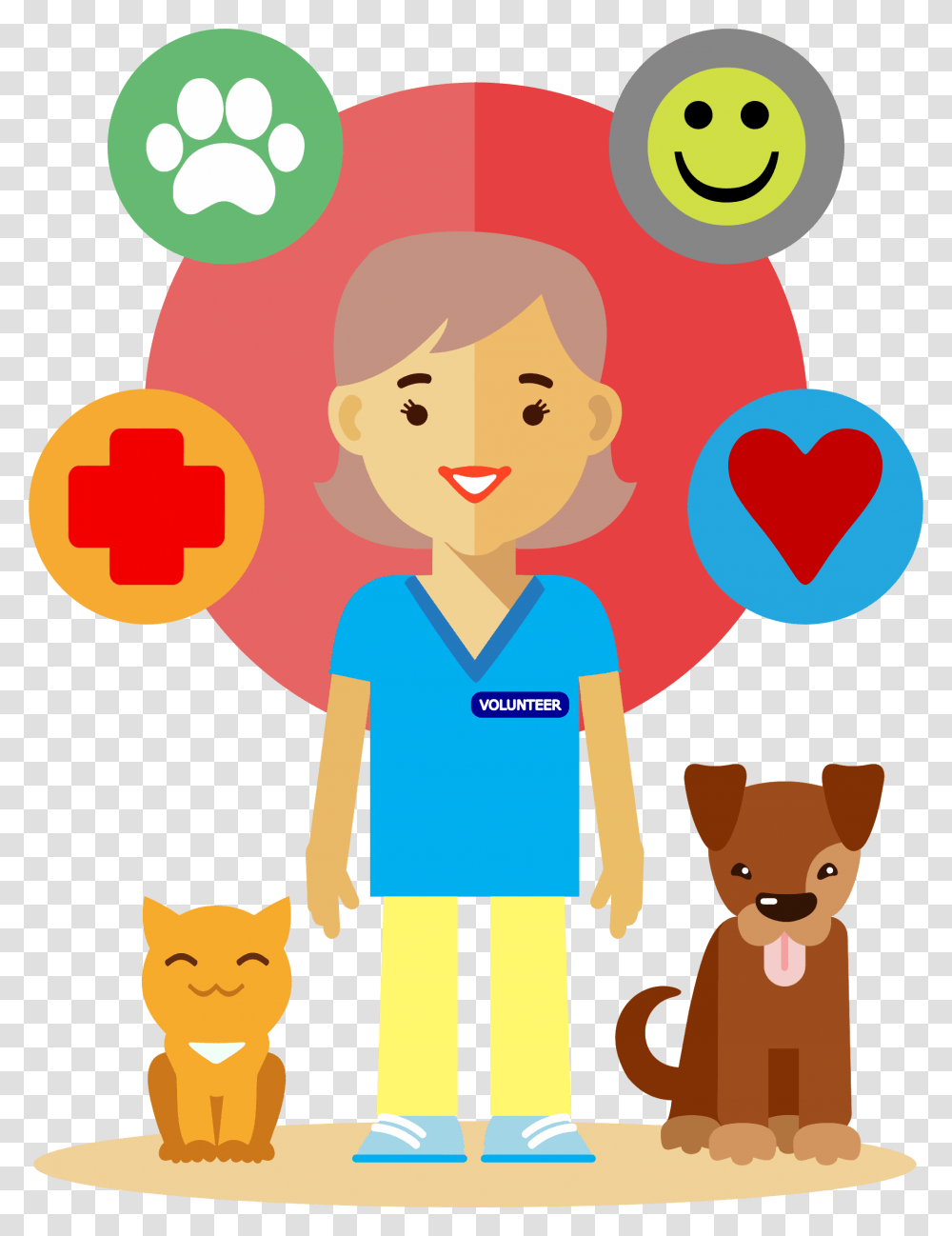 Pet Therapy Big Image Veterinarian Clipart, Family, Cat, Animal Transparent Png