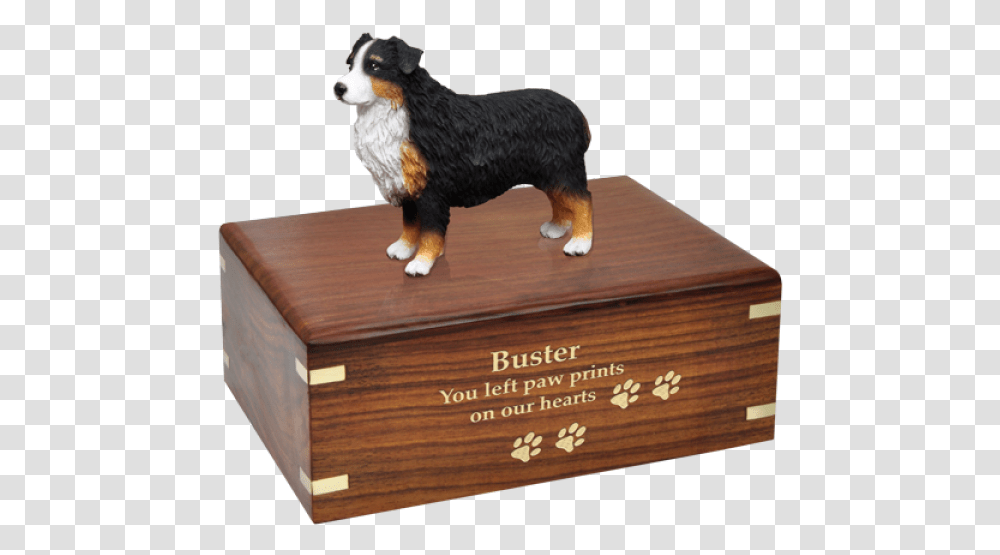 Pet Urn Australian Shepherd, Figurine, Tabletop, Furniture, Dog Transparent Png