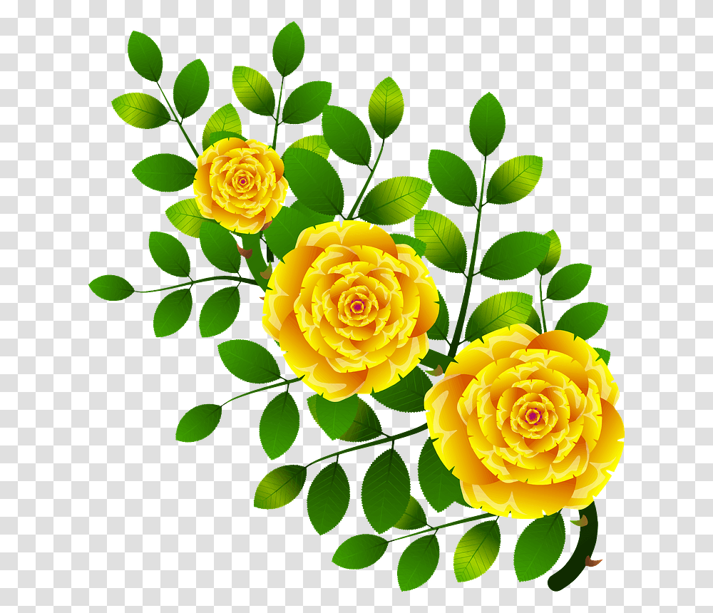 Petalplantflower Clipart Royalty Free Svg Vector Flores Amarillas, Rose, Blossom, Pattern, Graphics Transparent Png