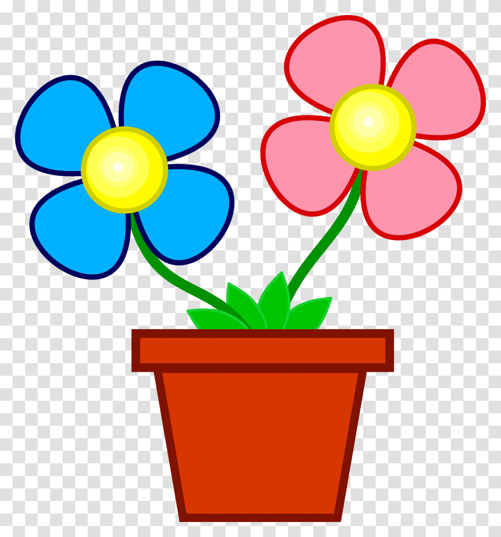 Petals Clipart 2 Flower Pot Clipart, Electronics, Crowd, Nuclear Transparent Png