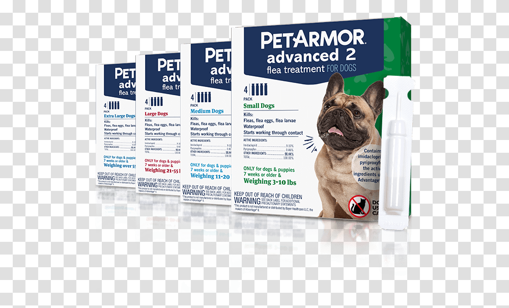Petarmor Advanced 2 Flea Preventative For Dogs Petarmor Advantage, Advertisement, Canine, Animal, Mammal Transparent Png