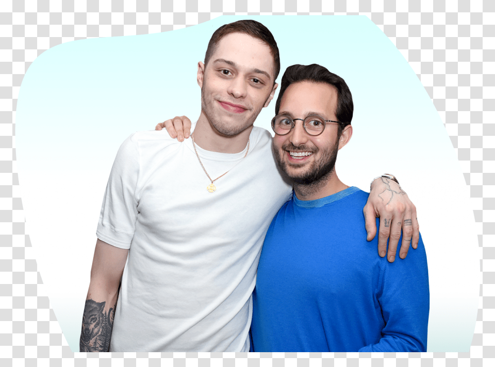Pete Davidson And Jason Orley Fun, Person, Human, Sleeve Transparent Png