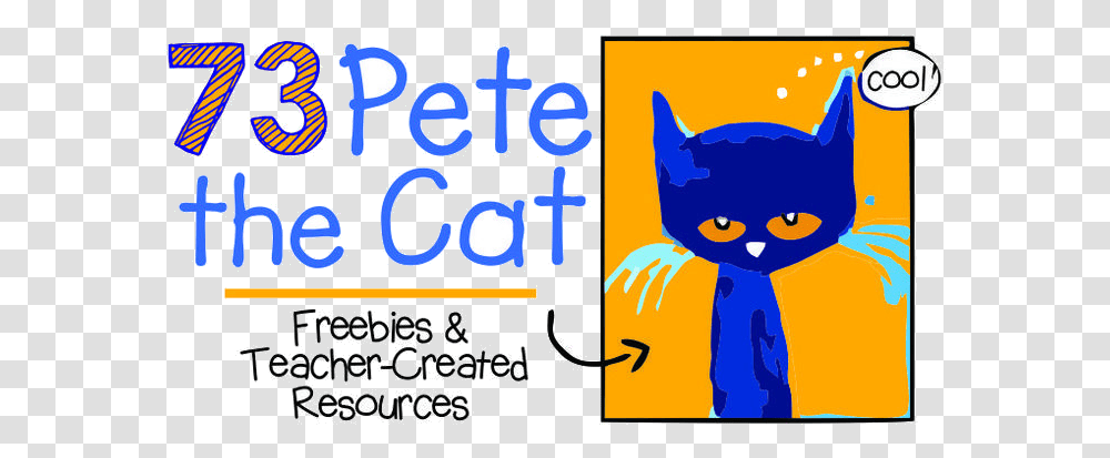 Pete The Cat Cool Freebies And Teaching Resources Pete The Cat Freebie, Number, Mammal Transparent Png