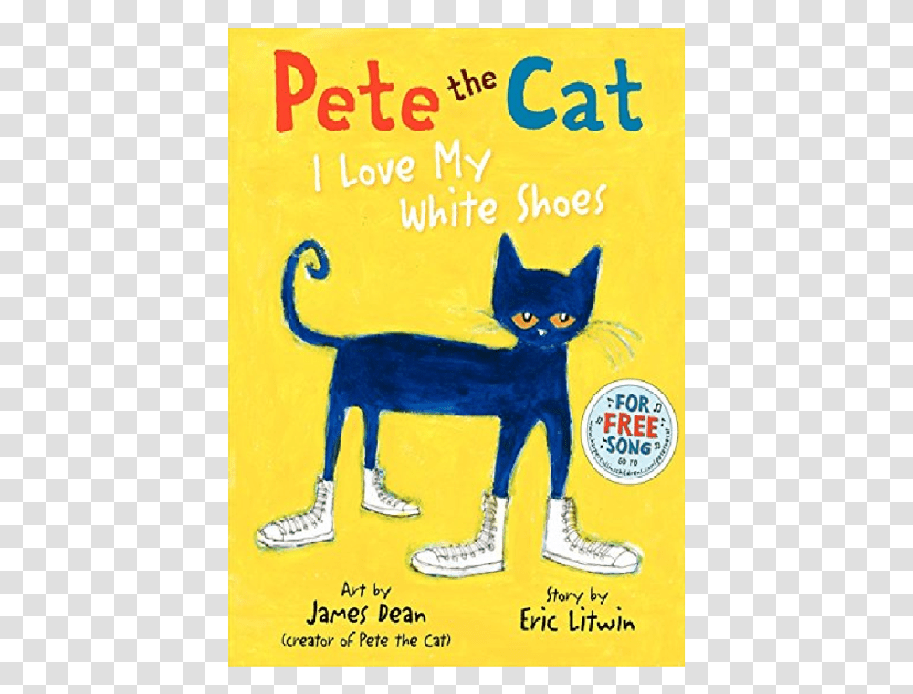 Pete The Cat, Novel, Book, Advertisement, Footwear Transparent Png