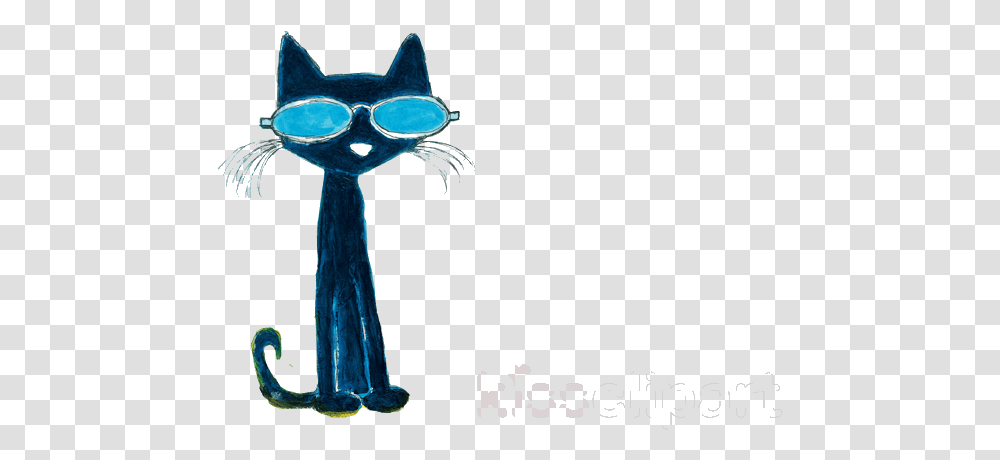 Pete The Cat With Glasses Clipart T Shirt Pete The Cat With Sunglasses, Cross, Alien Transparent Png