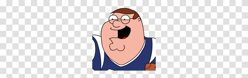 Peter Griffin Football Zoomed Icon Peter Griffnset, Head, Face, Label Transparent Png