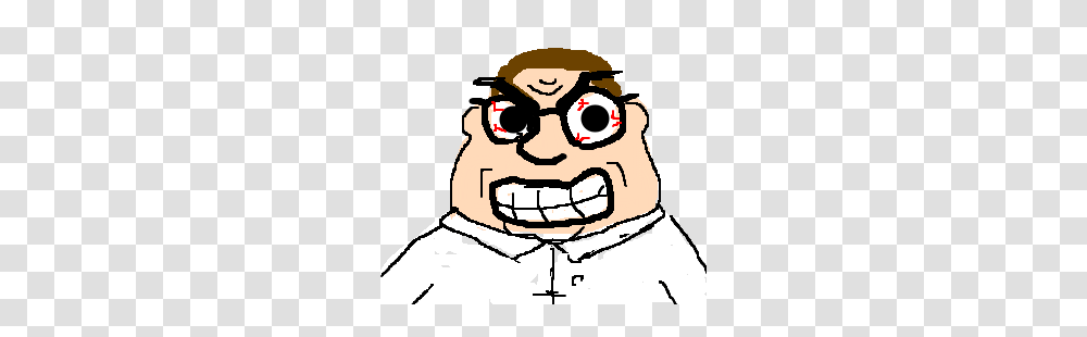 Peter Griffin Is Really Pissed Off Drawing, Chef, Face, Head, Doodle Transparent Png