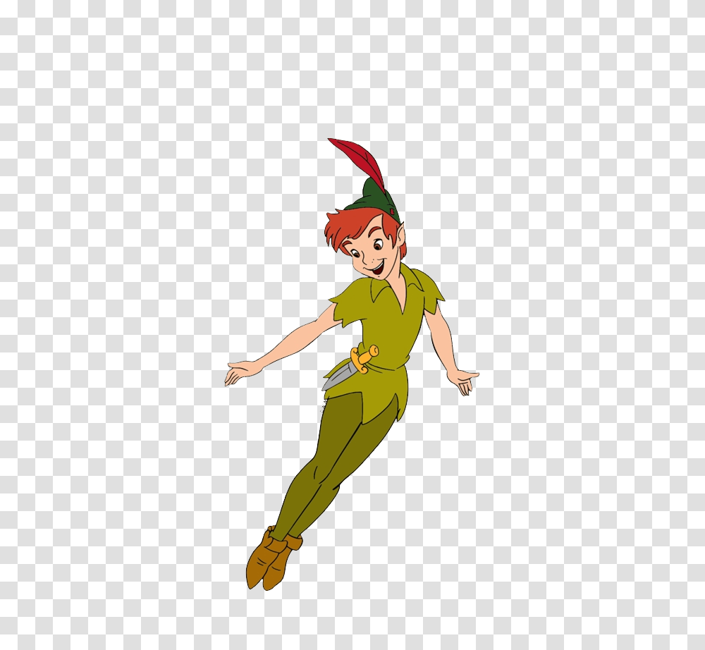 Peter Pan, Character, Elf, Person, Human Transparent Png