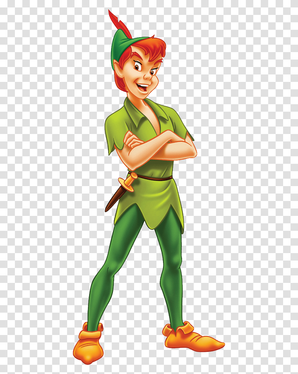 Peter Pan, Character, Elf, Person, Human Transparent Png