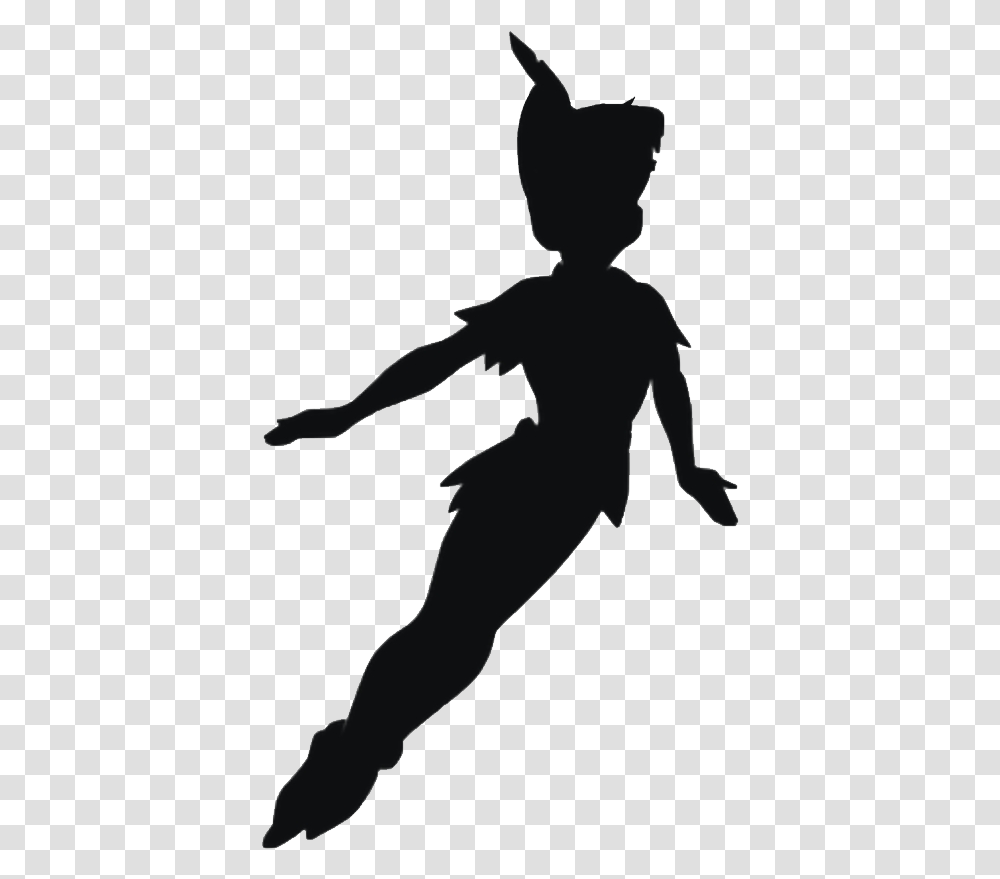 Peter Pan, Character, Silhouette, Person, Human Transparent Png