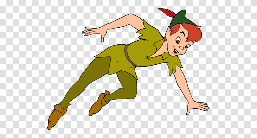 Peter Pan Clipart Peter Pan Clipart, Animal, Mammal, Elf, Crawling Transparent Png