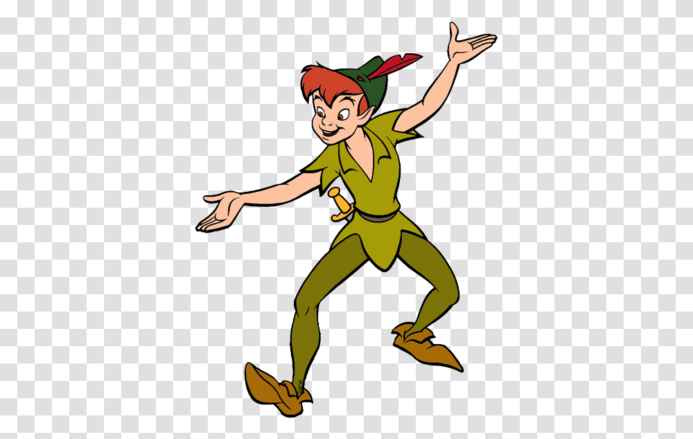 Peter Pan Offering His Hand, Person, Elf, Leisure Activities, Dance Pose Transparent Png