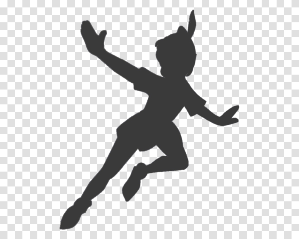 Peter Pan Peter Pan 10 Peter Pan Silhouette, Person, Human, Dance, Leisure Activities Transparent Png