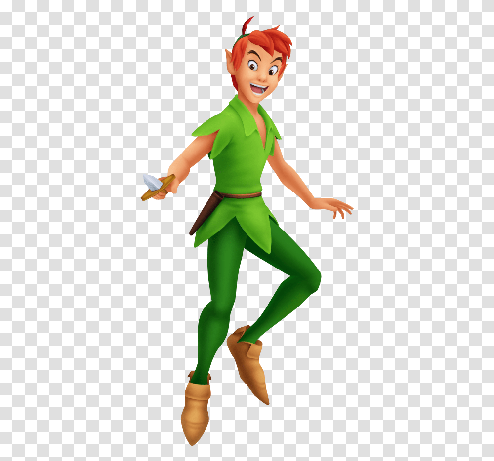 Peter Pan Photos Svg Clip Art Peter Pan Kingdom Hearts, Elf, Person, Human, Green Transparent Png