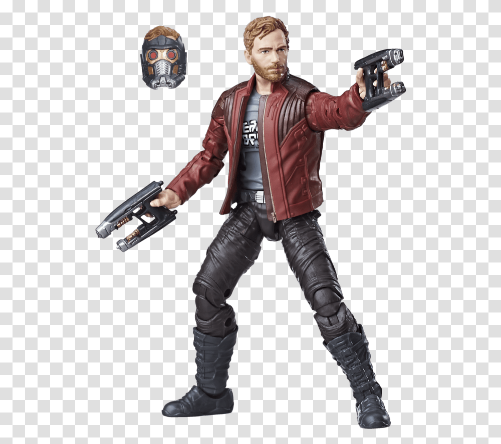Peter Quill Marvel Legends Guardians Of The Galaxy Vol 2 Starlord, Person, Ninja, Jacket Transparent Png