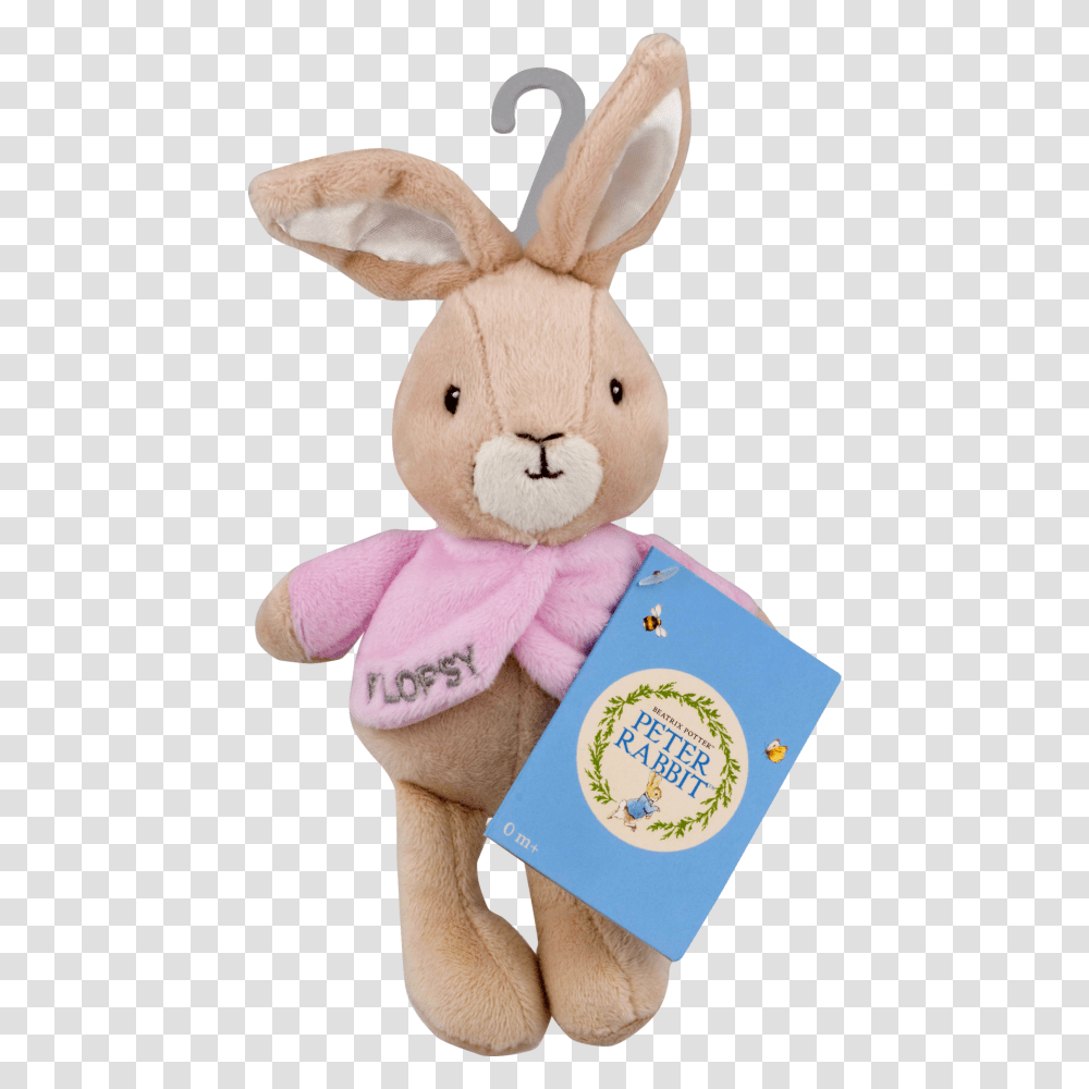 Peter Rabbit Beatrix Potter Flopsy Mini Jingler Ct, Toy, Plush, Doll Transparent Png
