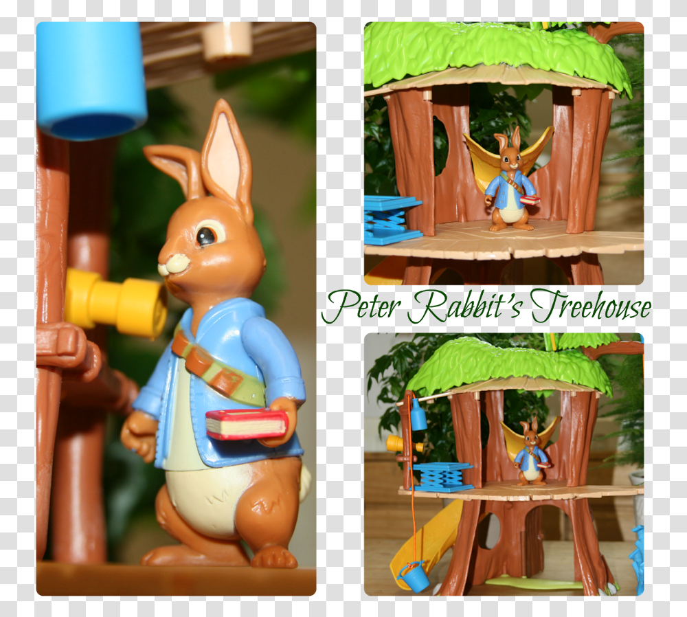 Peter Rabbits Treehouse Review Cartoon, Toy, Outdoors, Nature, Figurine Transparent Png