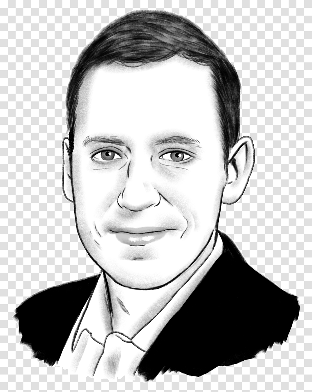 Peter Thiel, Face, Person, Human, Drawing Transparent Png