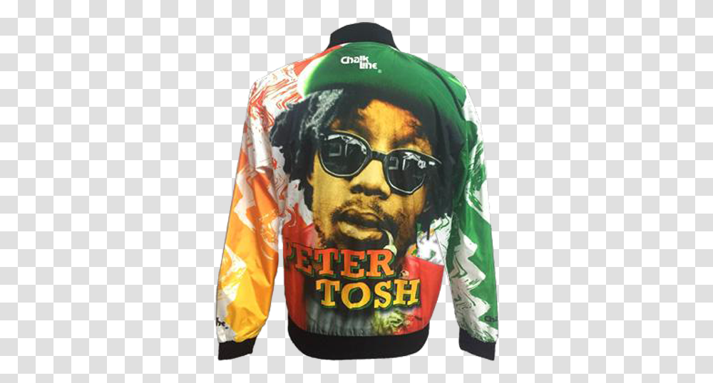 Peter Tosh Chalk Line Legends Pataer Tosh, Clothing, Sunglasses, Shirt, Coat Transparent Png
