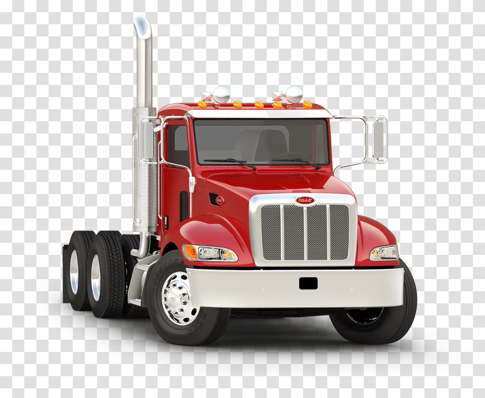 Peterbilt 379 Paccar American Truck Simulator Peterbilt Model 348 Rear, Vehicle, Transportation, Trailer Truck, Fire Truck Transparent Png