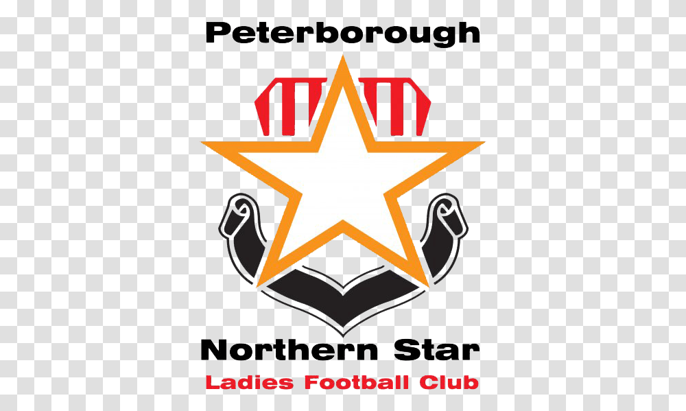 Peterboro Peterborough Northern Star Logo, Star Symbol, Poster, Advertisement Transparent Png
