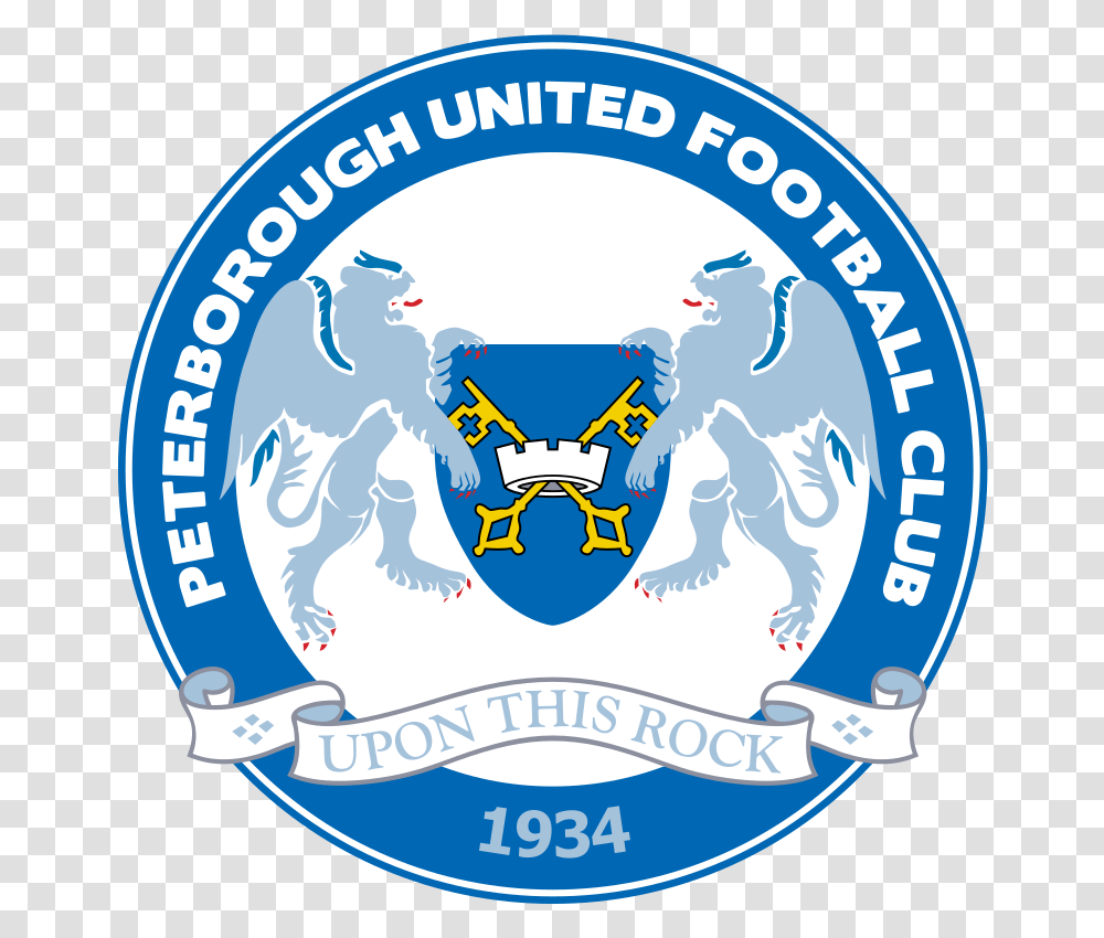 Peterborough United Logo, Badge, Crowd Transparent Png