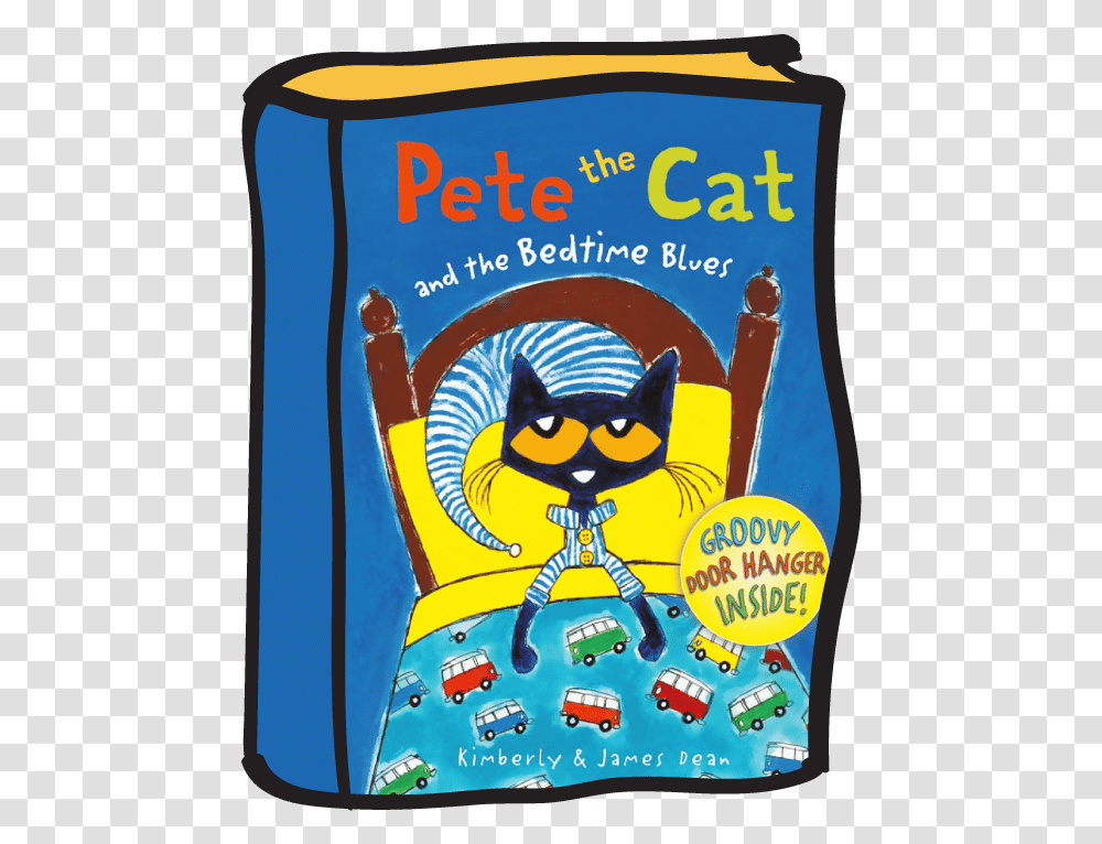 Petethecat Bedtimeblues Childrensbook Pete The Cat Books, Advertisement, Poster, Flyer, Paper Transparent Png