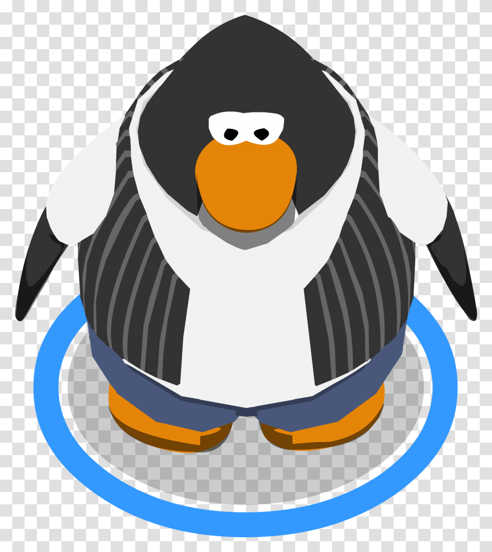 Petey K S Black Vest And Jeans Ig Club Penguin Penguin Sprite, Bird, Animal, Puffin Transparent Png