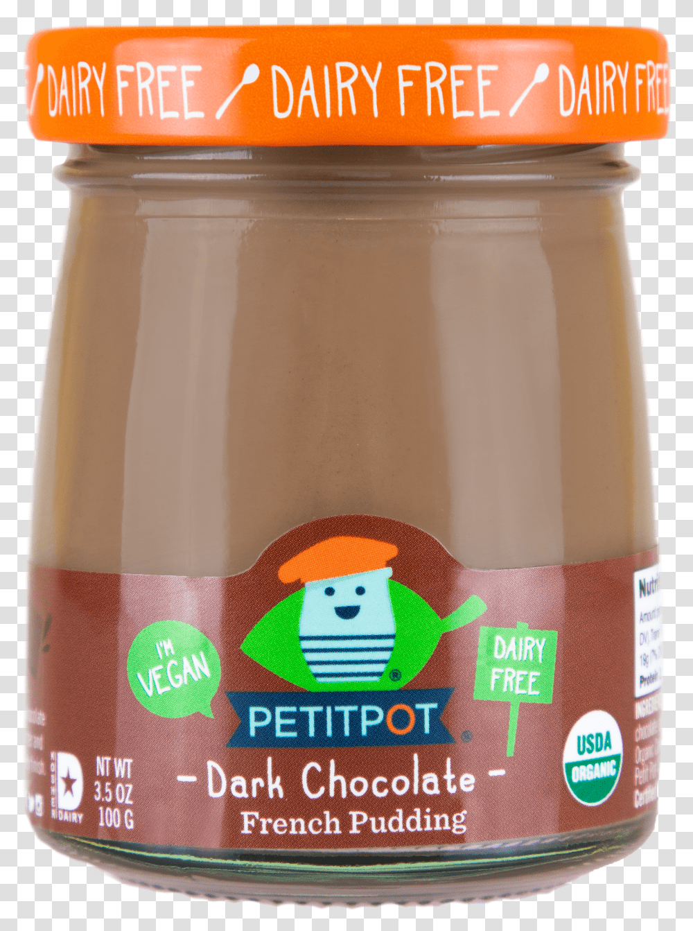 Petit Pot Vegan Chocolate Transparent Png