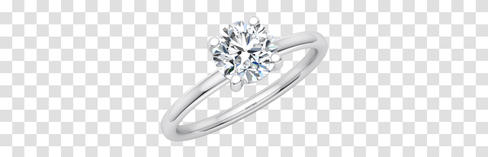 Petite Comfort Fit Solitaire Engagement Ring Solitaire Diamond Ring, Platinum, Accessories, Accessory, Jewelry Transparent Png