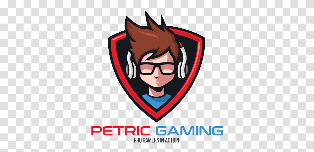 Petric Gaming Jdoo Pro Gamers In Action Gaming And Music Logo, Poster, Advertisement, Armor, Shield Transparent Png