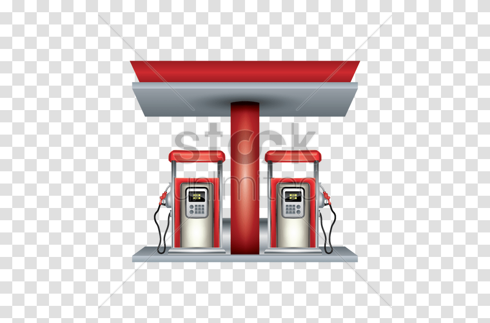 Petrol Station Vector Image, Machine, Pump, Gas Pump, Gas Station Transparent Png