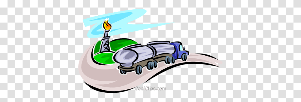 Petroleum And Gas Transportation Royalty Free Vector Clip Art, Vehicle, Outdoors, Poster, Advertisement Transparent Png
