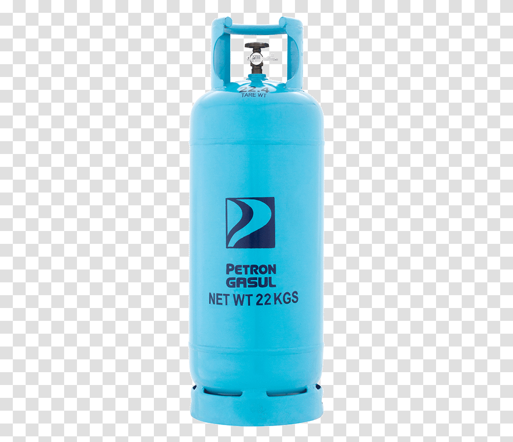 Petron Gasul 22 Kilos Water Bottle, Aluminium, Tin, Milk, Beverage Transparent Png