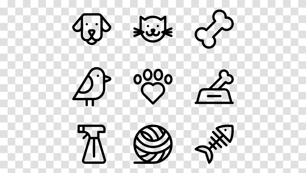 Pets Dog And Cat Icons, Gray, World Of Warcraft Transparent Png