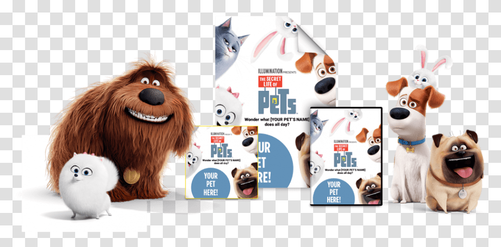 Pets Movie Secret Of Pets Life, Poster, Advertisement, Bird, Animal Transparent Png