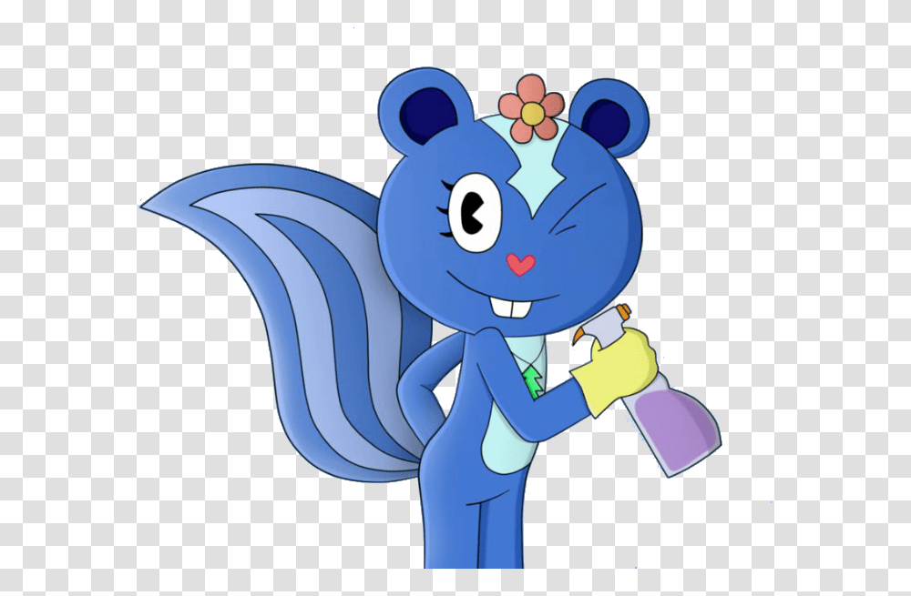 Petunia Clipart Happy Tree Friends Petunia, Toy, Costume, Worker Transparent Png
