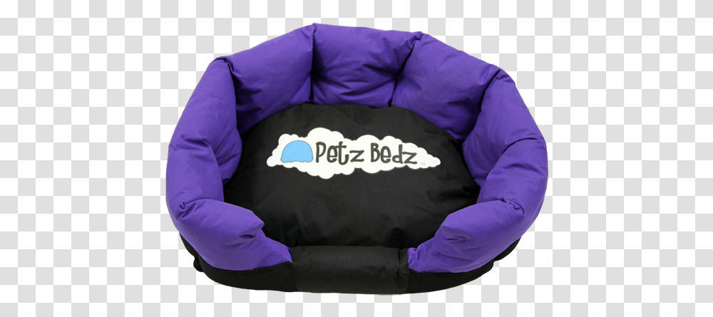 Petz Bedz Dog Beds Purple Pet, Pillow, Cushion, Couch, Furniture Transparent Png