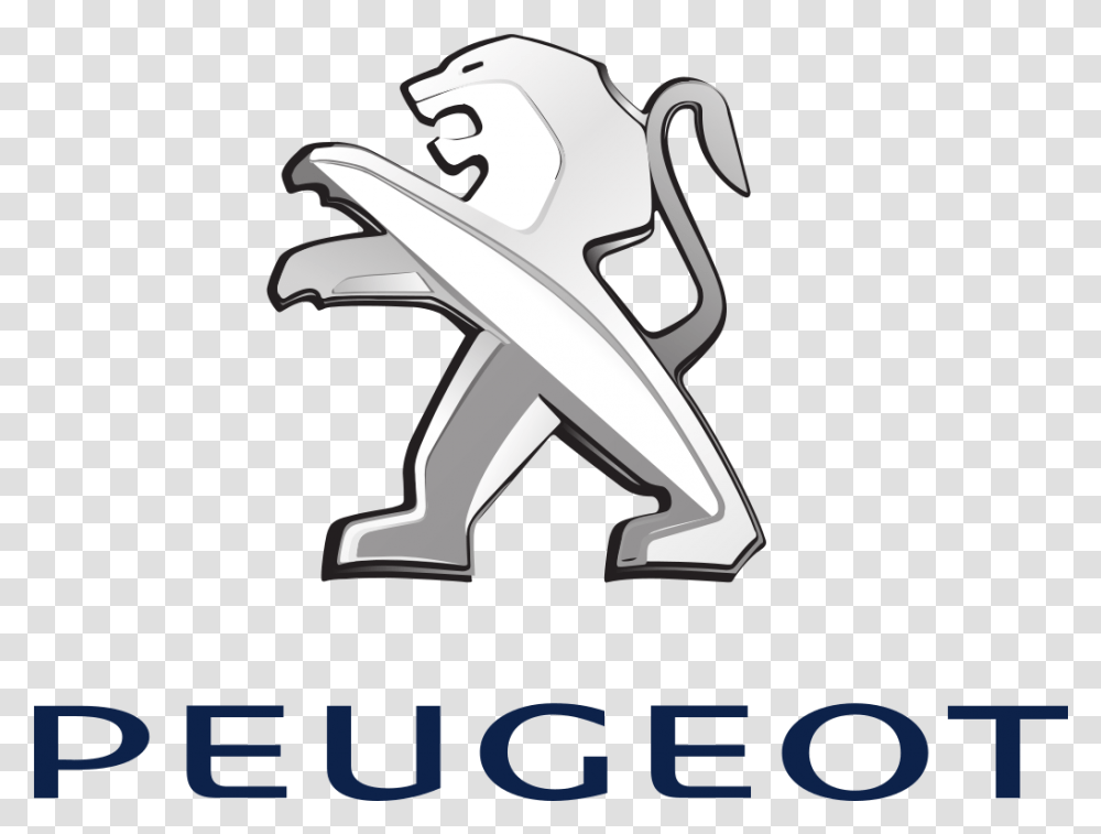 Peugeot Logo Peugeot Logo, Sink Faucet, Symbol, Animal, Mammal Transparent Png
