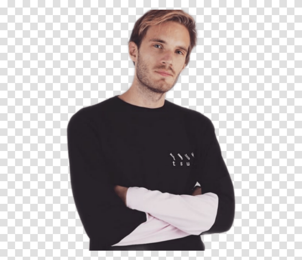 Pewdiepie Pewdiepie Banned In China, Apparel, Sleeve, Person Transparent Png